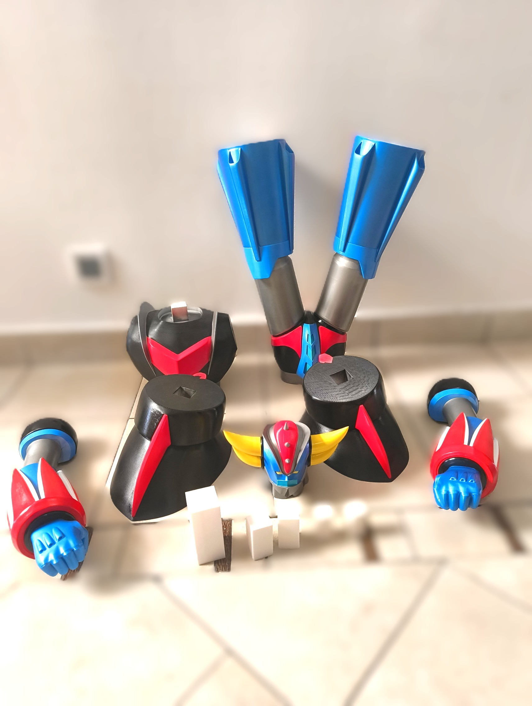 Statue Goldorak 1 Mètre