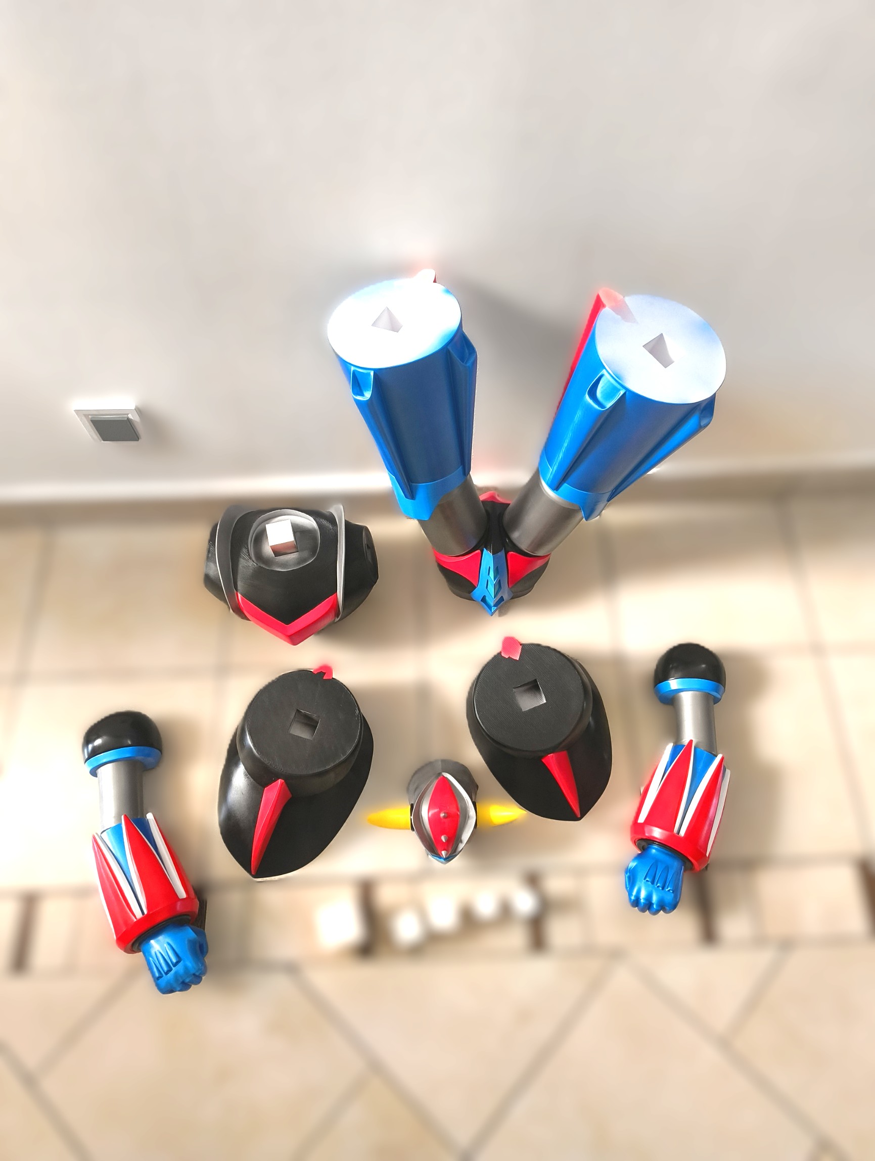 Statue Goldorak 1 Mètre