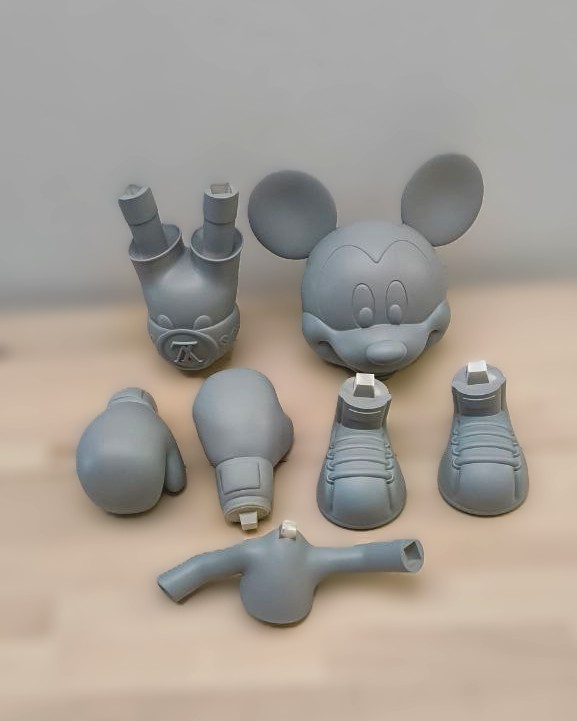 Statue 50 cm Mickey Boxing