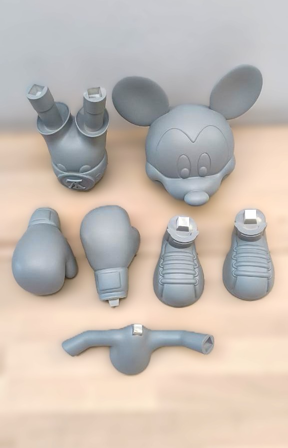 Statue 50 cm Mickey Boxing